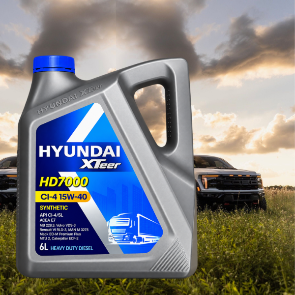ACEITE HYUNDAI 15W-40 XTEER HD 7000 6LT