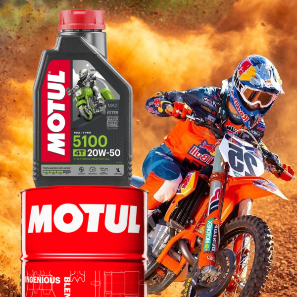 ACEITE MOTO MOTUL 20W-50 5100 1LT