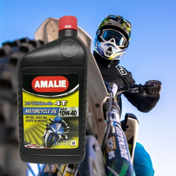 ACEITE MOTO AMALIE 10W-40 X-EXTREME 4T 1LT