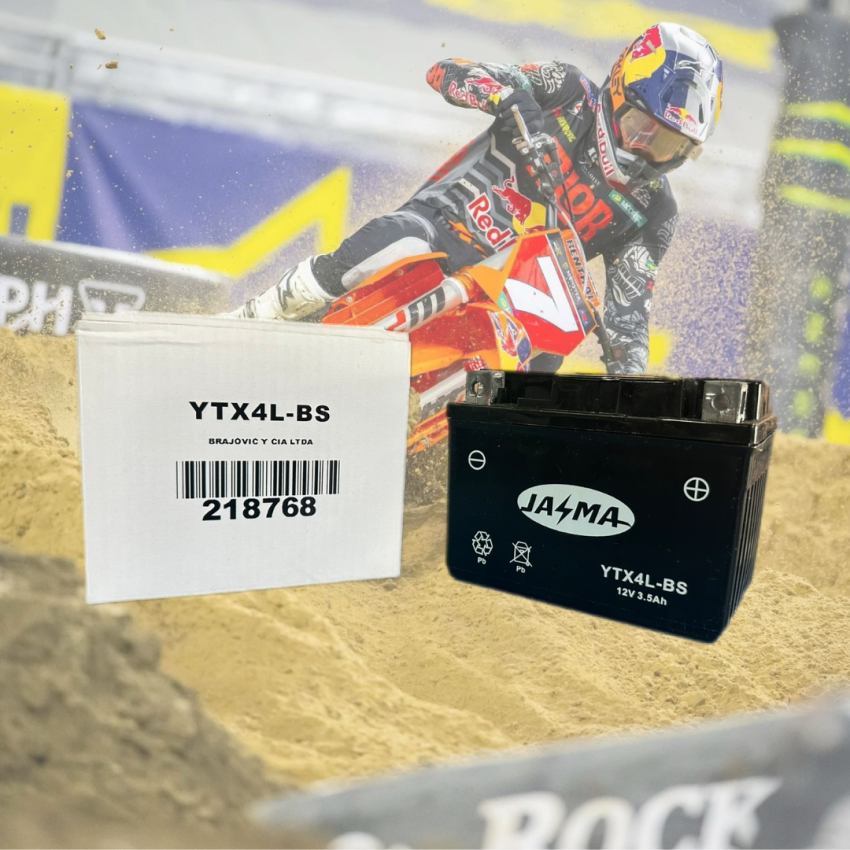 BATERIA MOTO ULTRA -X YTX4L-BS 3 AMP - +