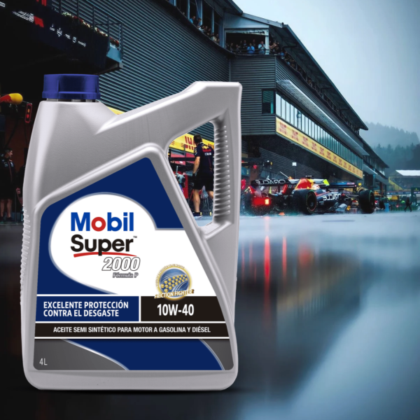 ACEITE MOBIL 10W-40 SUPER 2000 4 LTS