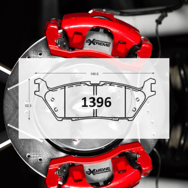 PASTILLAS TRASERAS NºP1396