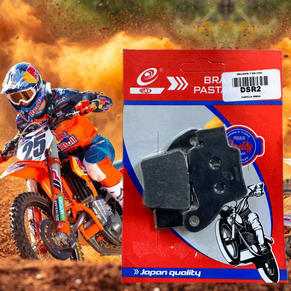 PASTILLA DE FRENO MOTO MOTOMEL