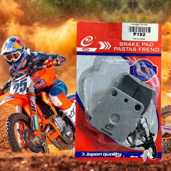 PASTILLA DE FRENO MOTO CUADRADA