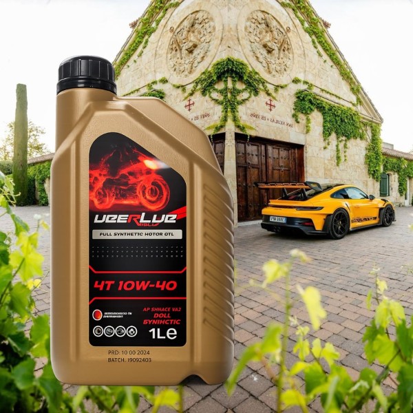 ACEITE MOTO UBERLUB 10W-40 4T 1LT
