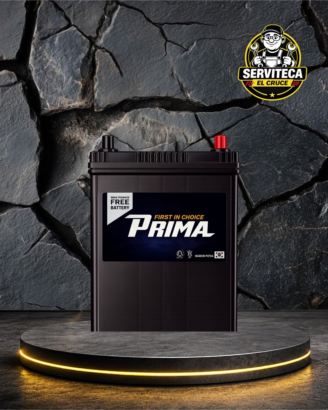 BATERIA 40AMP PRIMA (+ -) BORNER DELGADO CCA370