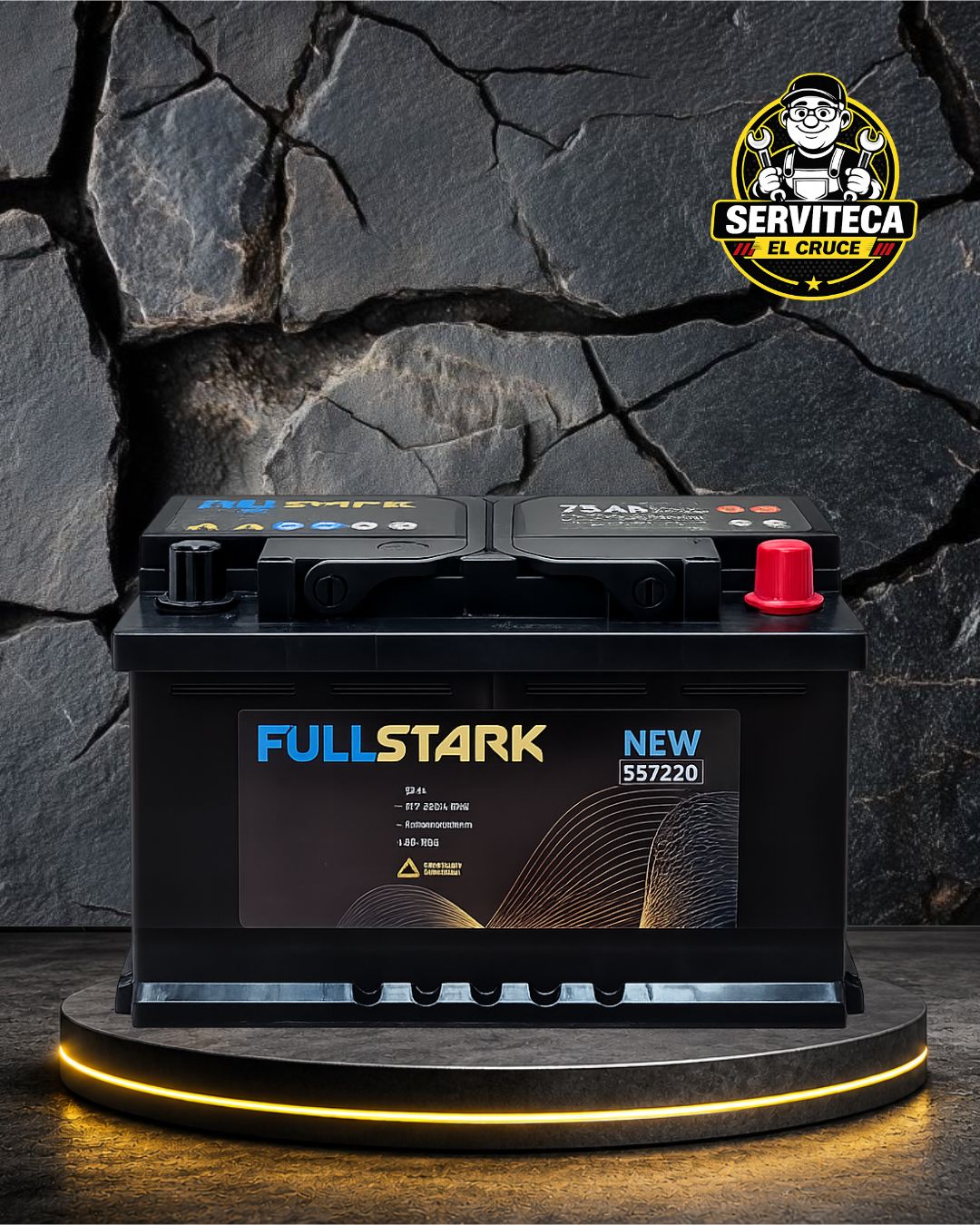 BATERIA 72AMP FULLSTARK (- +) CCA610