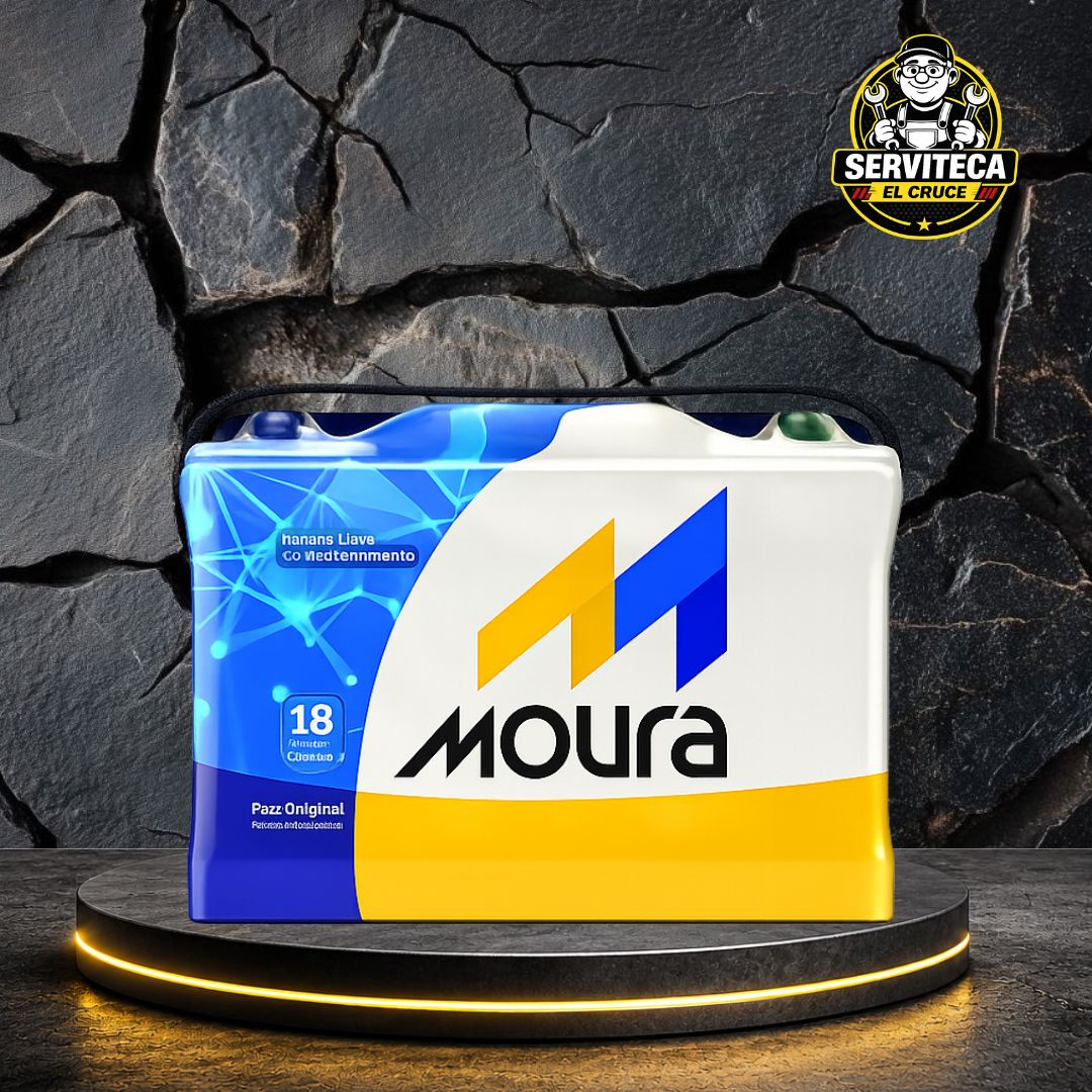 BATERIA 60AMP MOURA (+ -) CCA570 BAJA