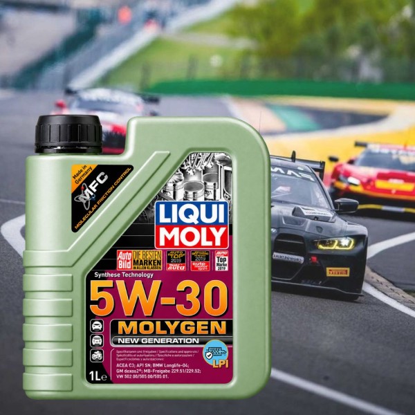 ACEITE LIQUI MOLY 5W-30 (VERDE) MOLYGEN 1LT